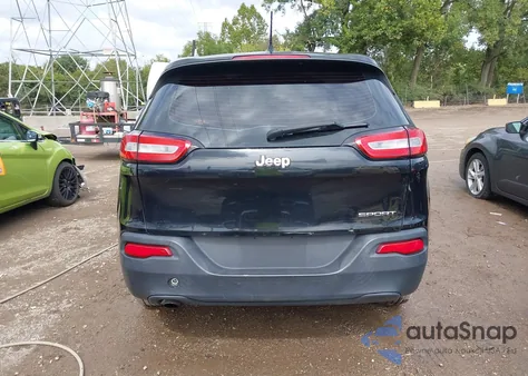 2015 Jeep Cherokee Sport from USA, damaged, VIN 1C4PJLAB0FW566100